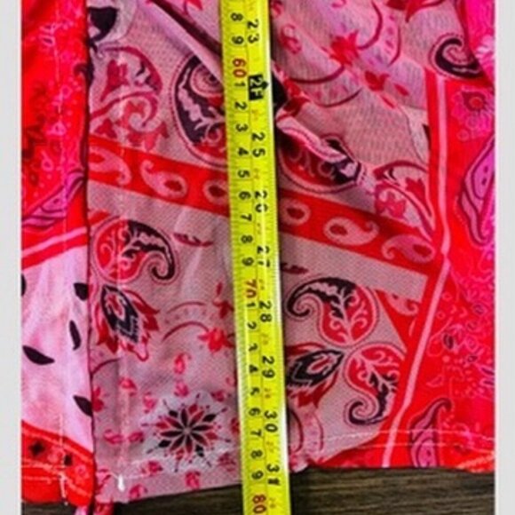 Patchwork Mesh Bodycon Dress | Size S - Picture 4 of 5